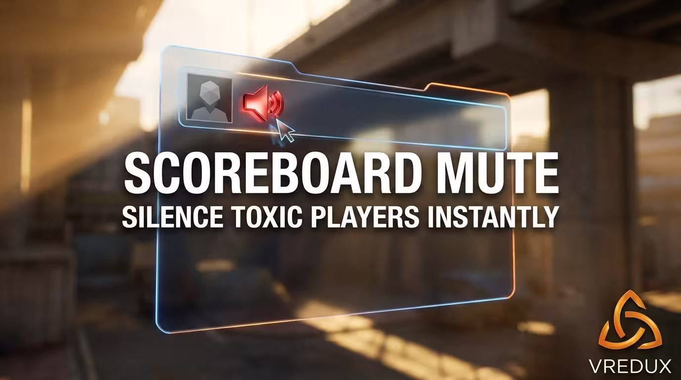 Muting players via the scoreboard in CS2